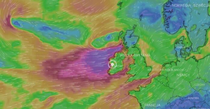 Fatalna prognoza pogody w Irlandii - porywisty wiatr i brak prądu