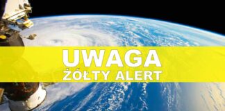 Alert pogodowy w Irlandii - Silny wiatr i intensywne opady deszczu