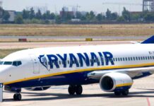 Awaryjne lądowanie samolotu Ryanair lecącego z Irlandii