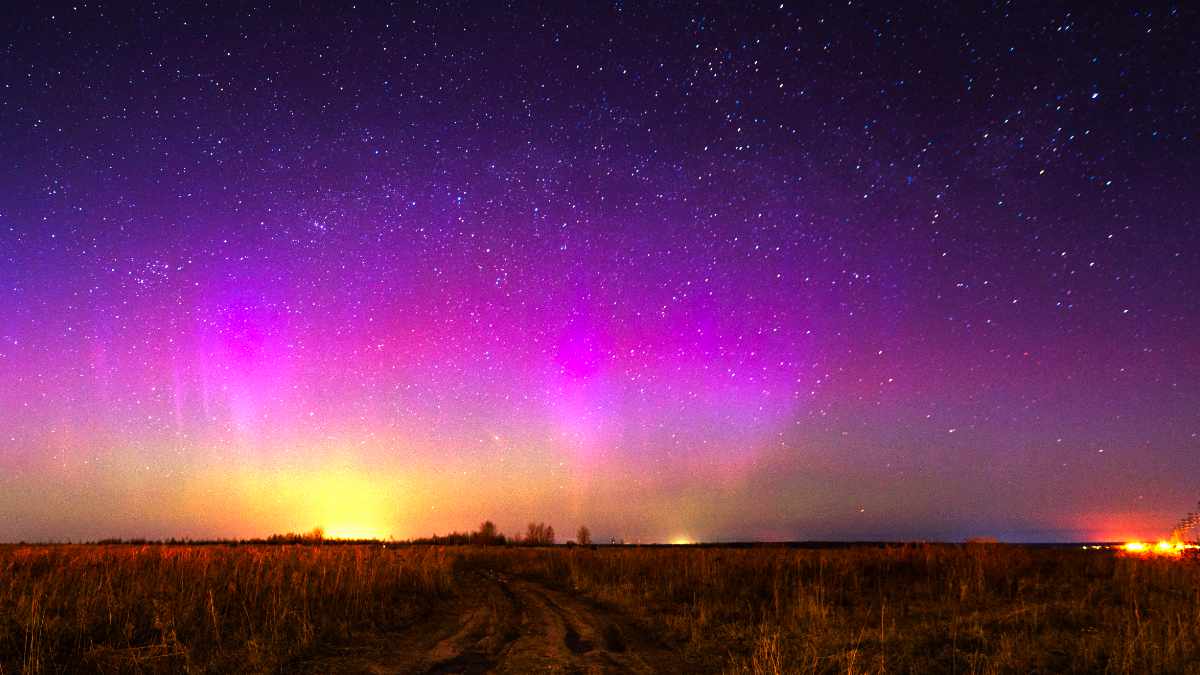 Zorza polarna nad Irlandią – Niezwykłe zjawisko znów rozświetla niebo