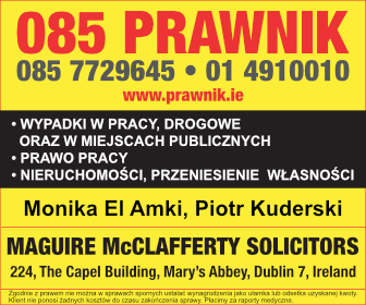 Prawnik w Irlandii – pomoc prawna i porady
