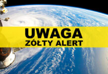 Alert pogodowy w Irlandii - deszcze i wichury